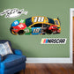 Kyle Busch 2021 M&Ms Car        - Officially Licensed NASCAR Removable     Adhesive Decal