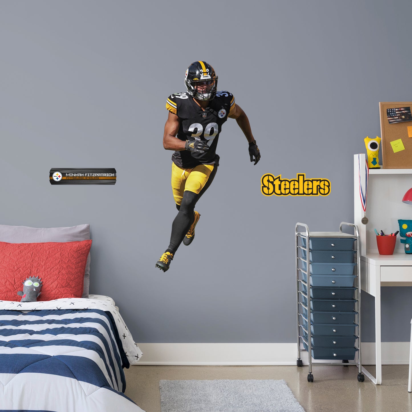 Minkah Fitzpatrick   - Officially Licensed NFL Removable Wall Decal