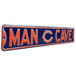 Chicago Bears - MAN CAVE "C" LOGO - Embossed Steel Street Sign
