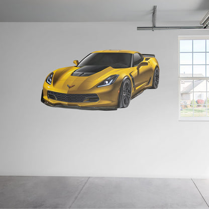 Chevrolet: Corvette Z06 2015        - Officially Licensed General Motors Removable     Adhesive Decal