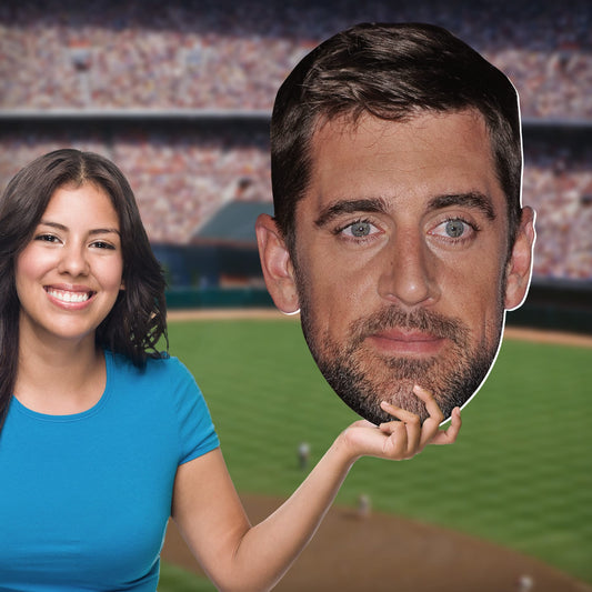 New York Jets: Aaron Rodgers         - Officially Licensed NFL    Big Head