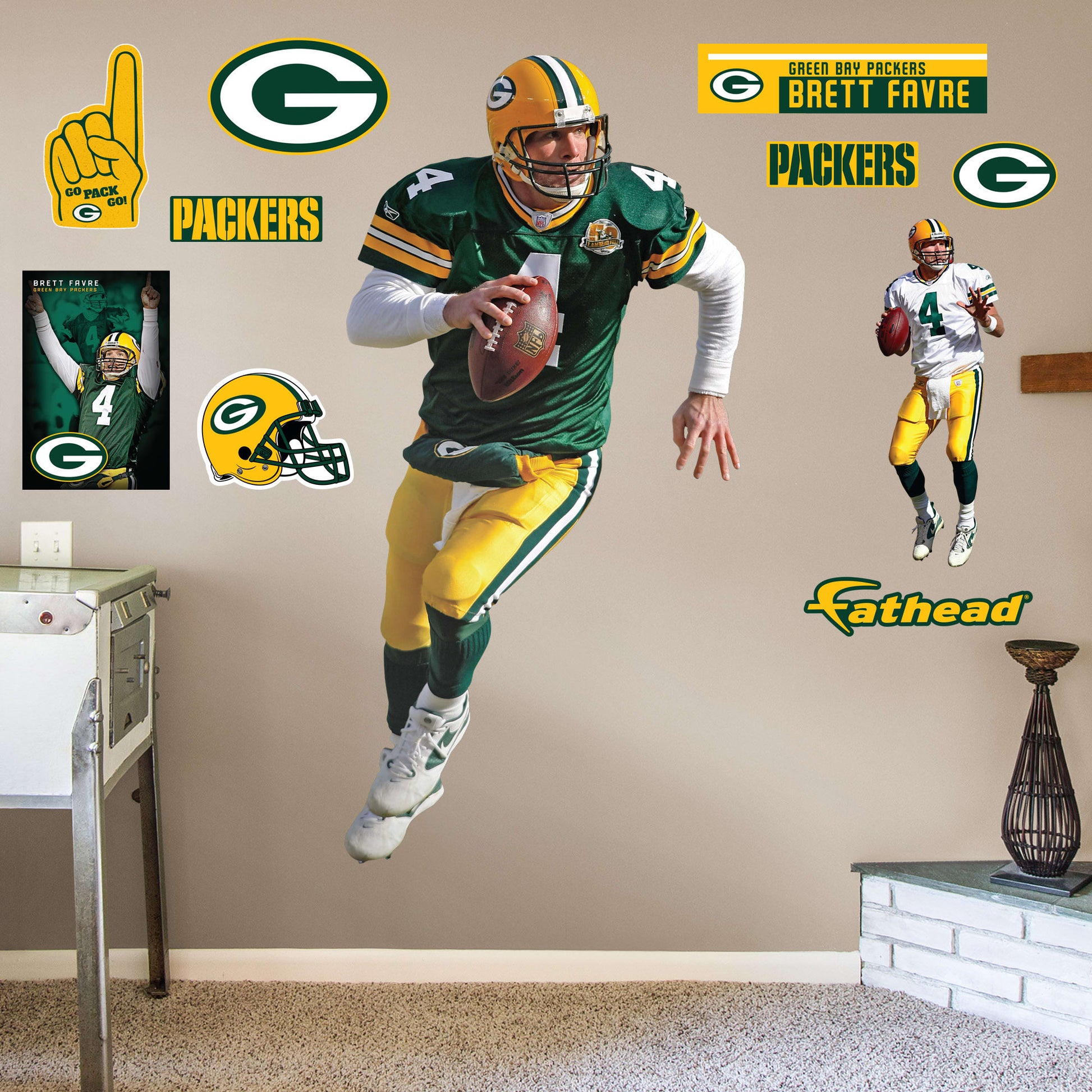 Brett Favre Green Bay Packers Throwback Football Jersey – Best