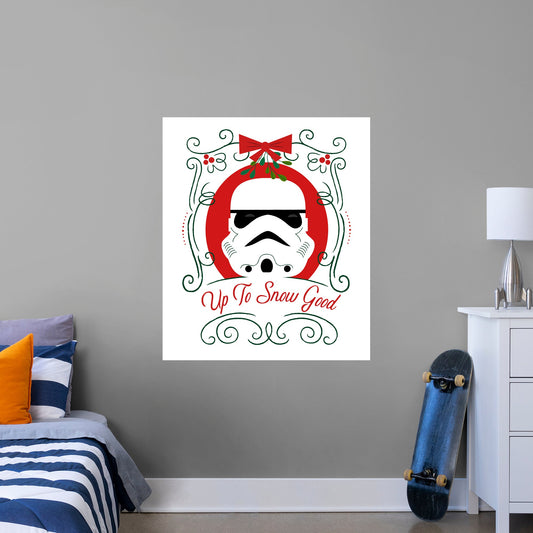 Up To Snow Good Mural        - Officially Licensed Star Wars Removable Wall   Adhesive Decal