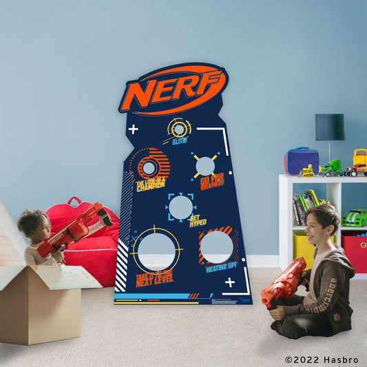 NERF:  Target  Life-Size   Foam Core Cutout  - Officially Licensed Hasbro    Stand Out