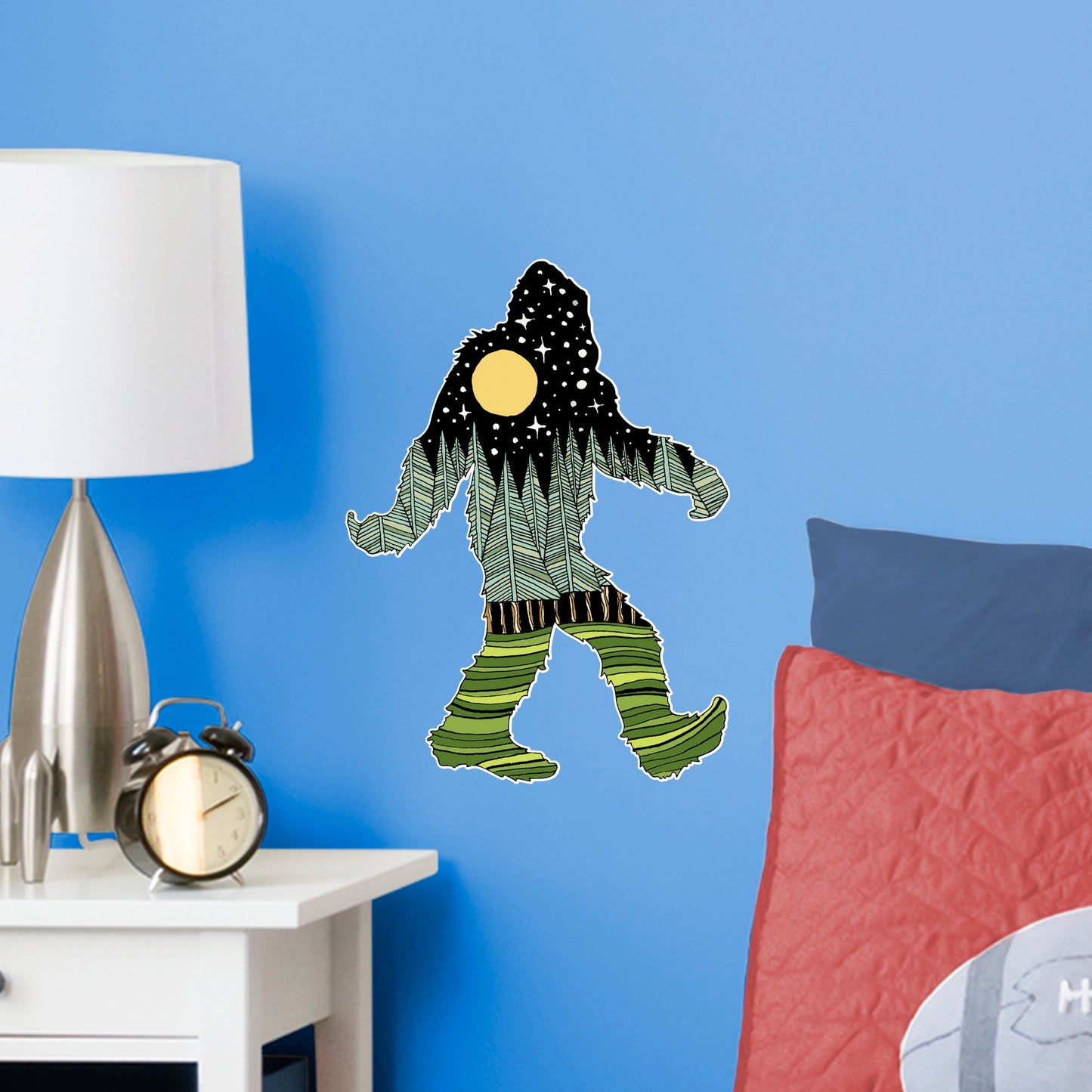 Bigfoot Nature        - Officially Licensed Big Moods Removable     Adhesive Decal