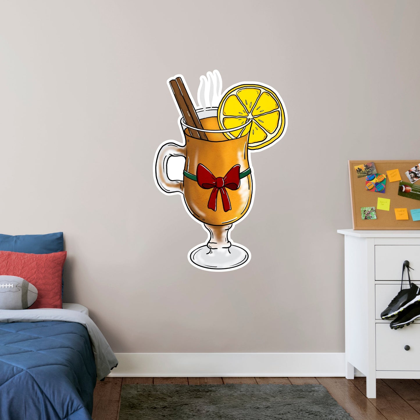 Hot Toddy        - Officially Licensed Big Moods Removable     Adhesive Decal