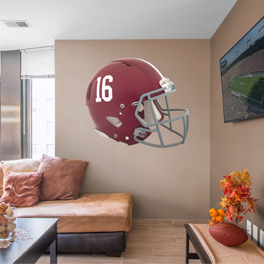 Alabama Crimson Tide - RealBig Helmet Collection - Official NCAA - University of Alabama - Reusable Vinyl Wall Decals #1