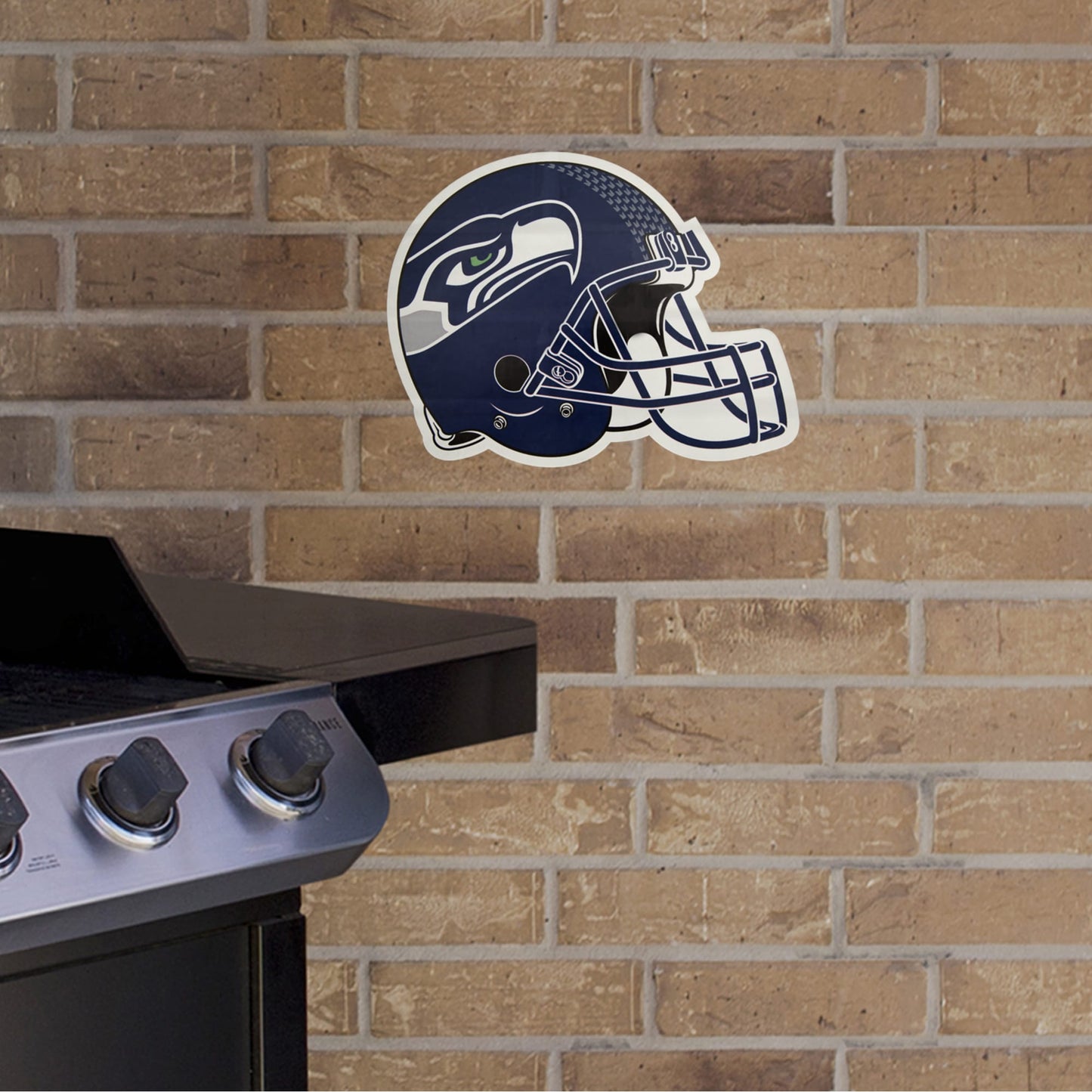 Seattle Seahawks:  Helmet        - Officially Licensed NFL    Outdoor Graphic