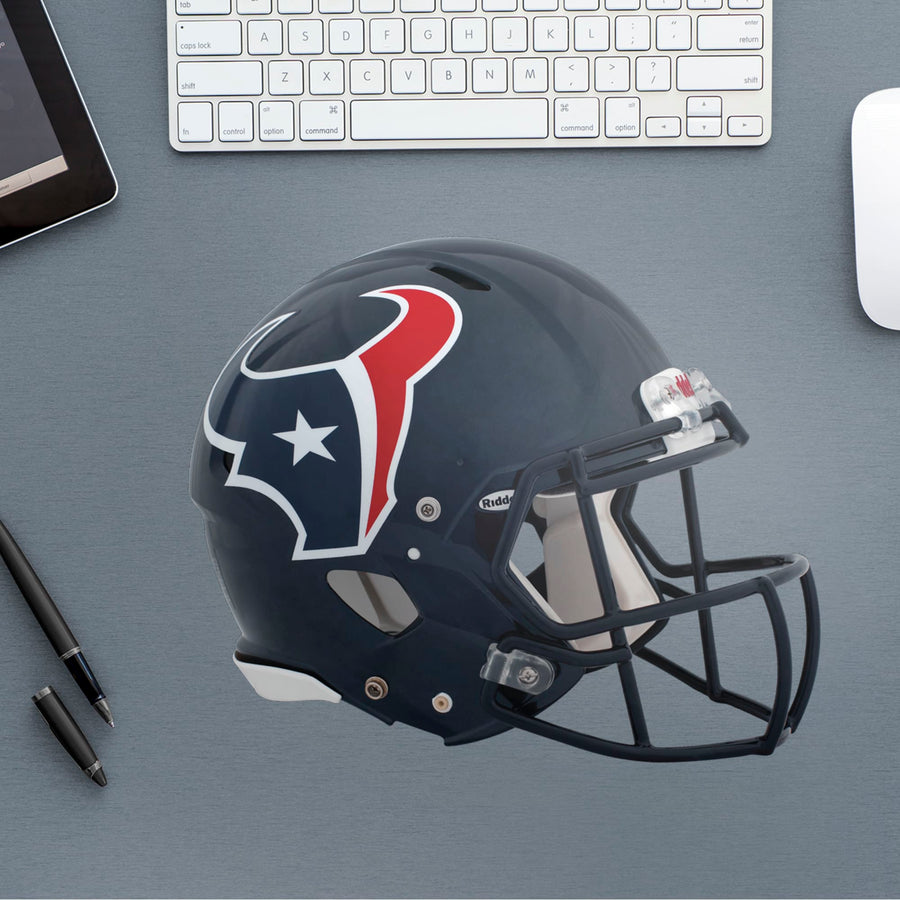 Houston Texans - RealBig Helmet Collection - Official NFL - Reusable Vinyl Wall Decals #1