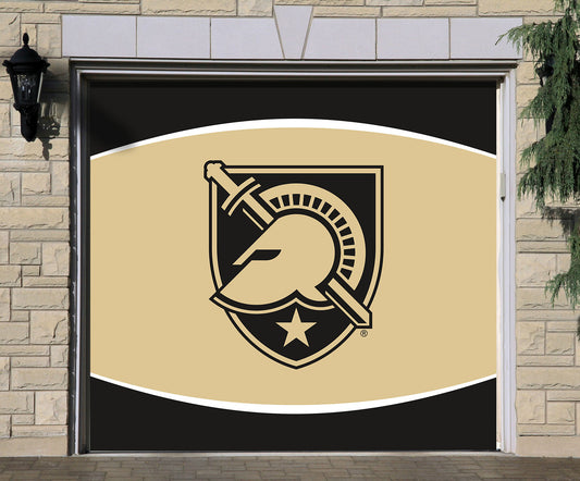Army Black Knights: Logo - Officially Licensed Garage Door Banner