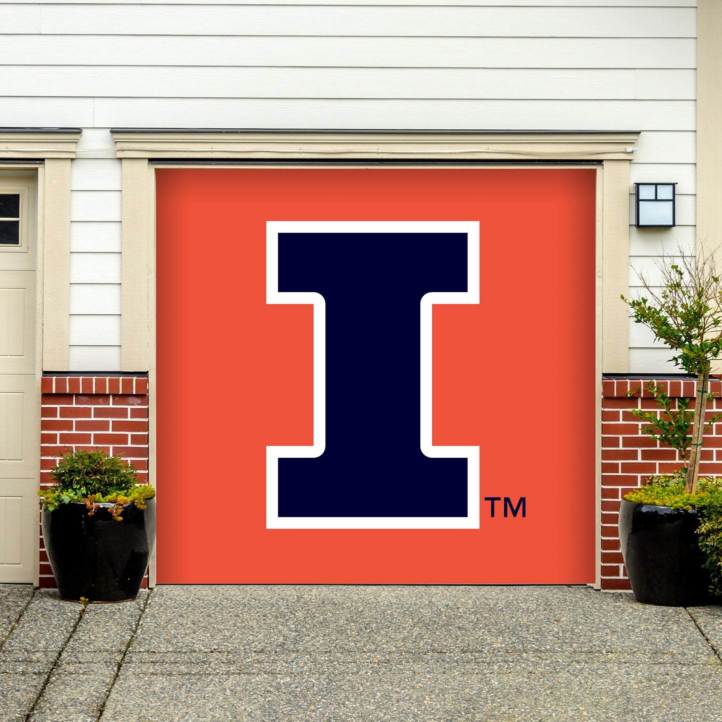 Illinois Fighting Illini - Officially Licensed Garage Door Banner