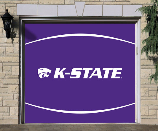 Kansas State Wildcats: Logo - Officially Licensed Garage Door Banner