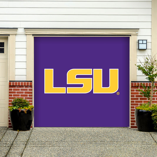 LSU Tigers - Officially Licensed Garage Door Banner