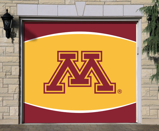 Minnesota Golden Gophers: Logo - Officially Licensed Garage Door Banner