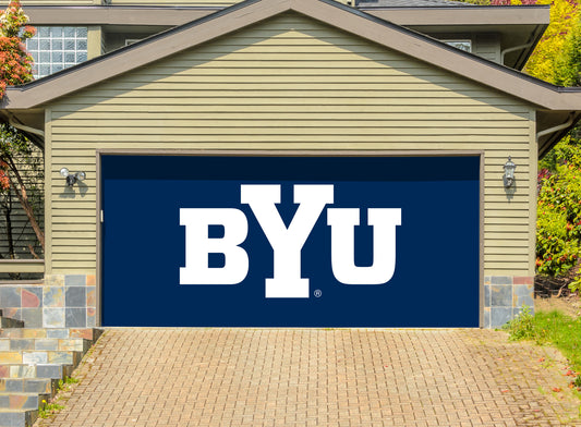 BYU Cougars - Officially Licensed Garage Door Banner