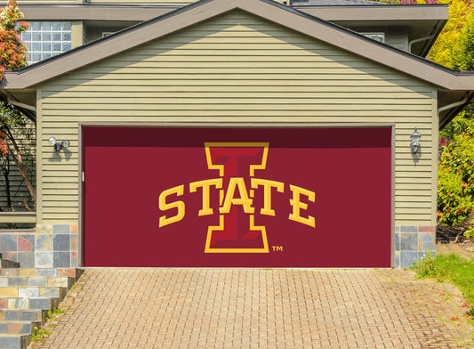 Iowa State Cyclones - Officially Licensed Garage Door Banner