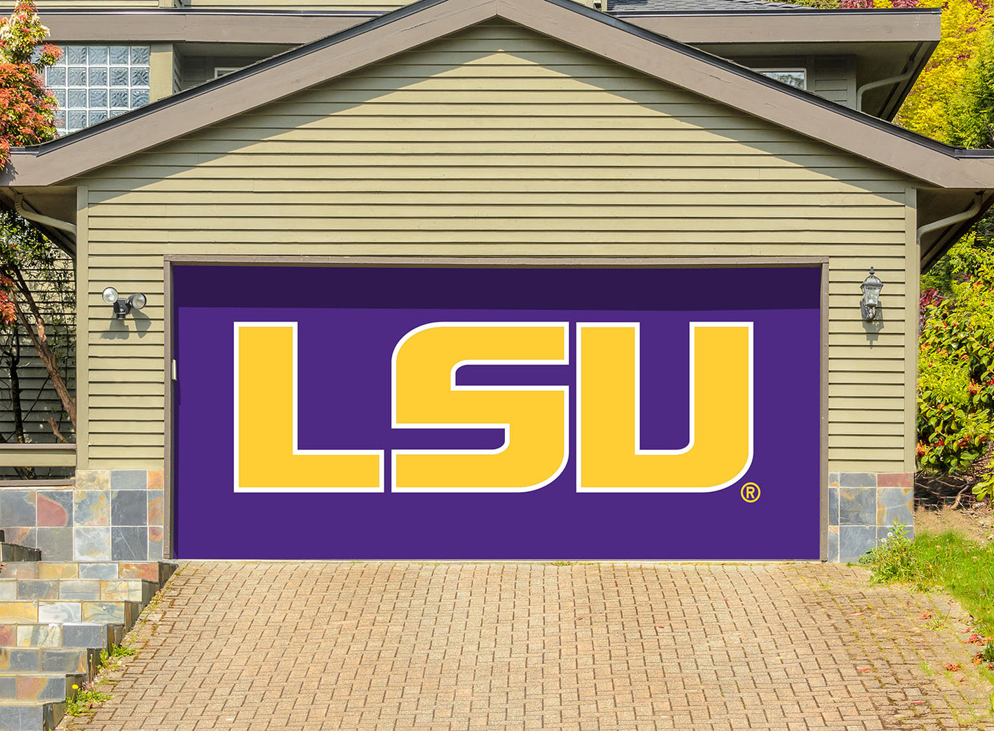 LSU Tigers - Officially Licensed Garage Door Banner