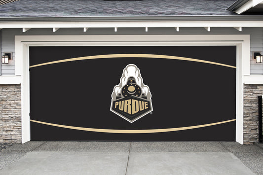 Purdue Boilermakers: Logo - Officially Licensed Garage Door Banner