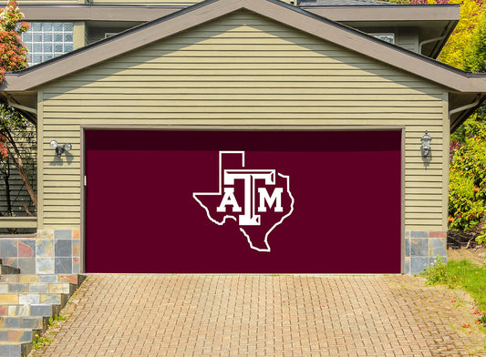Texas A&M Aggies - Officially Licensed Garage Door Banner