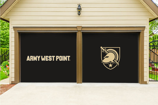 Army Black Knights - Officially Licensed Garage Door Banner