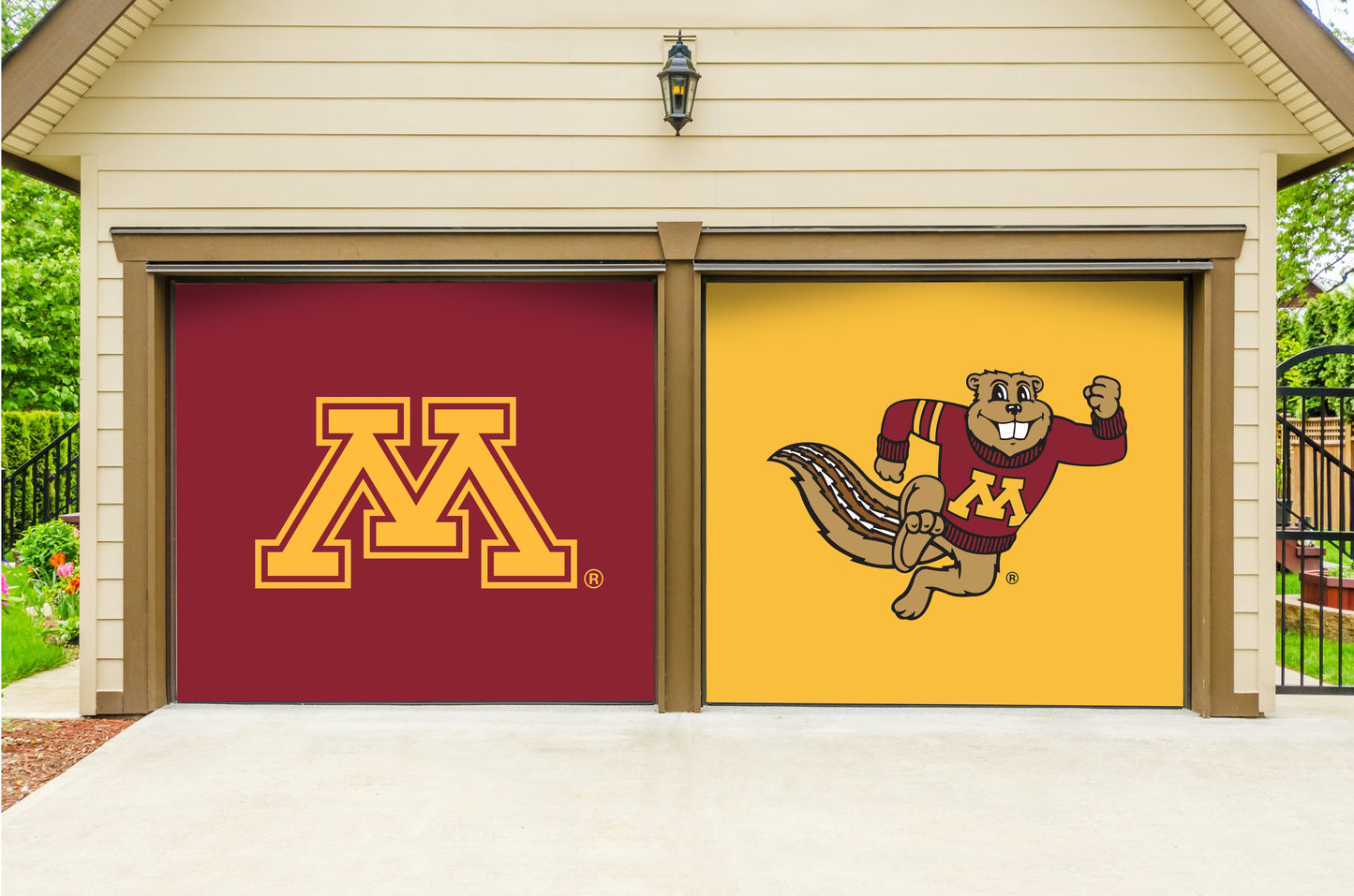 Minnesota Golden Gophers - Officially Licensed Garage Door Banner