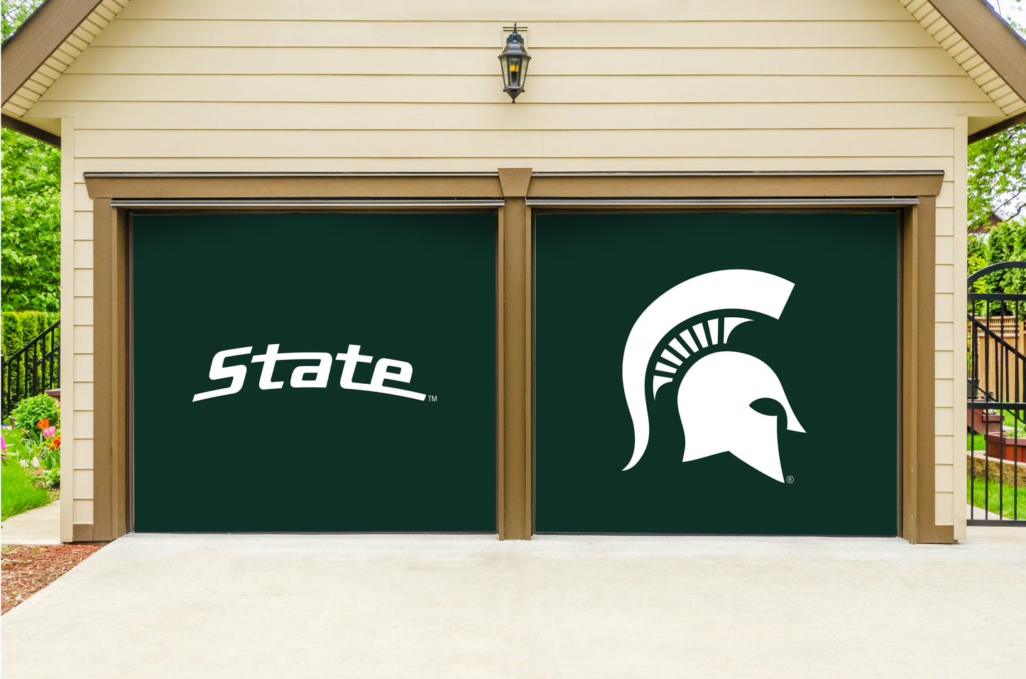 Michigan State Spartans - Officially Licensed Garage Door Banner
