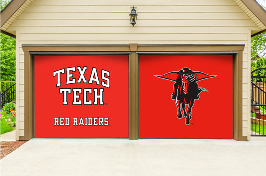Texas Tech Red Raiders - Officially Licensed Garage Door Banner