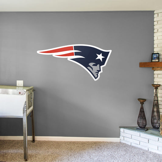New England Patriots:  Logo        - Officially Licensed NFL Removable Wall   Adhesive Decal