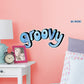 Groovy (Blue)        - Officially Licensed Big Moods Removable     Adhesive Decal