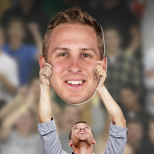 Detroit Lions: Jared Goff Jared Goff         - Officially Licensed NFL    Big Head
