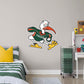 U of Miami: Miami Hurricanes Sebastian Mascot (Illustrated)        - Officially Licensed NCAA Removable     Adhesive Decal