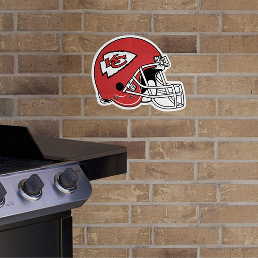 Kansas City Chiefs:  Helmet        - Officially Licensed NFL    Outdoor Graphic