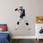 New England Patriots: Tom Brady Officially Licensed        - Officially Licensed NFL Removable Wall   Adhesive Decal