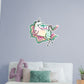 Believe In Yourself Rainbow Unicorn        - Officially Licensed Big Moods Removable     Adhesive Decal