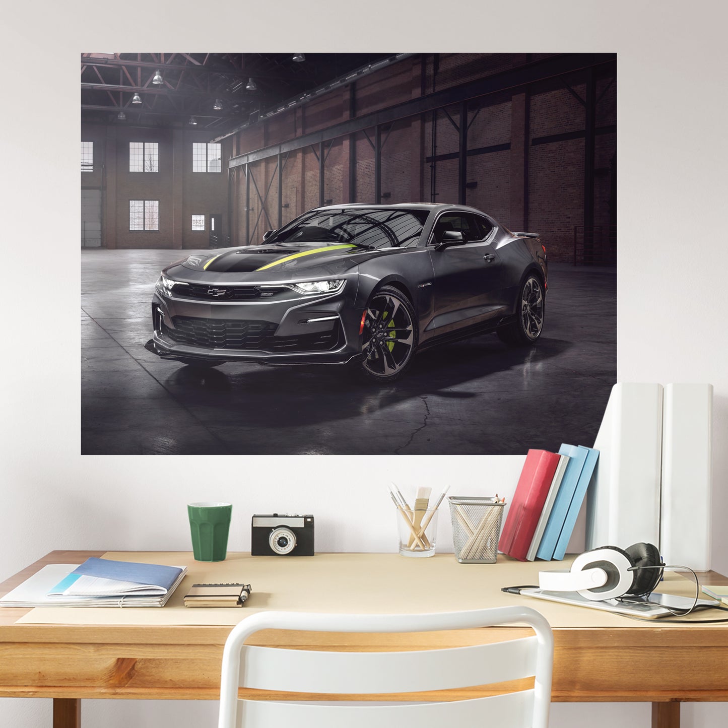 Chevrolet: Camaro Factory Shot Mural        - Officially Licensed General Motors Removable Wall   Adhesive Decal