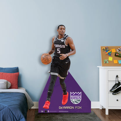 Sacramento Kings: De'Aaron Fox    Foam Core Cutout  - Officially Licensed NBA    Stand Out