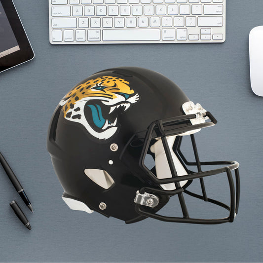 Jacksonville Jaguars RealBig Helmet - Officially Licensed NFL Removable     Adhesive Decal