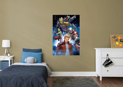 Guardians of the Galaxy:  Mural        - Officially Licensed Marvel Removable Wall   Adhesive Decal