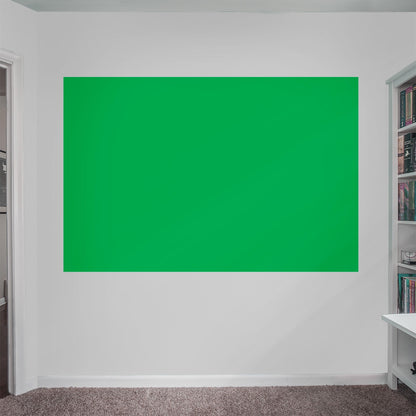 Green Screen        -   Removable Wall   Adhesive Decal