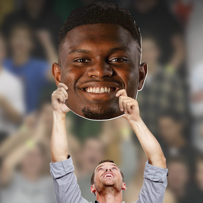 New Orleans Pelicans: Zion Williamson    Foam Core Cutout  - Officially Licensed NBA    Big Head