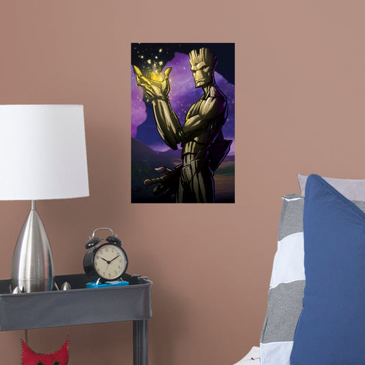 Guardians of the Galaxy: Groot Mural        - Officially Licensed Marvel Removable Wall   Adhesive Decal
