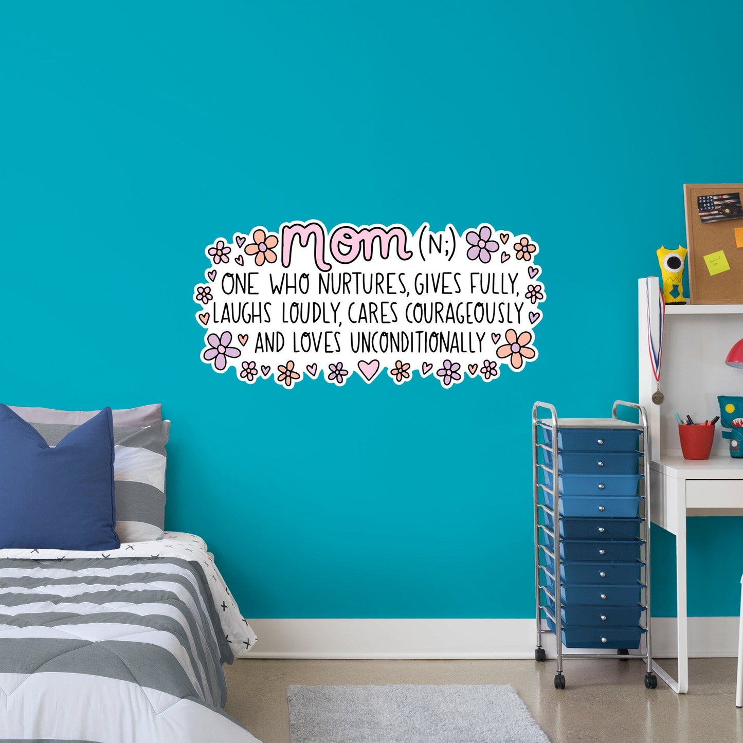 Mom Definition        - Officially Licensed Big Moods Removable     Adhesive Decal