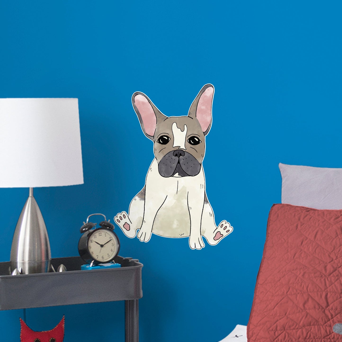French Bulldog        - Officially Licensed Big Moods Removable     Adhesive Decal