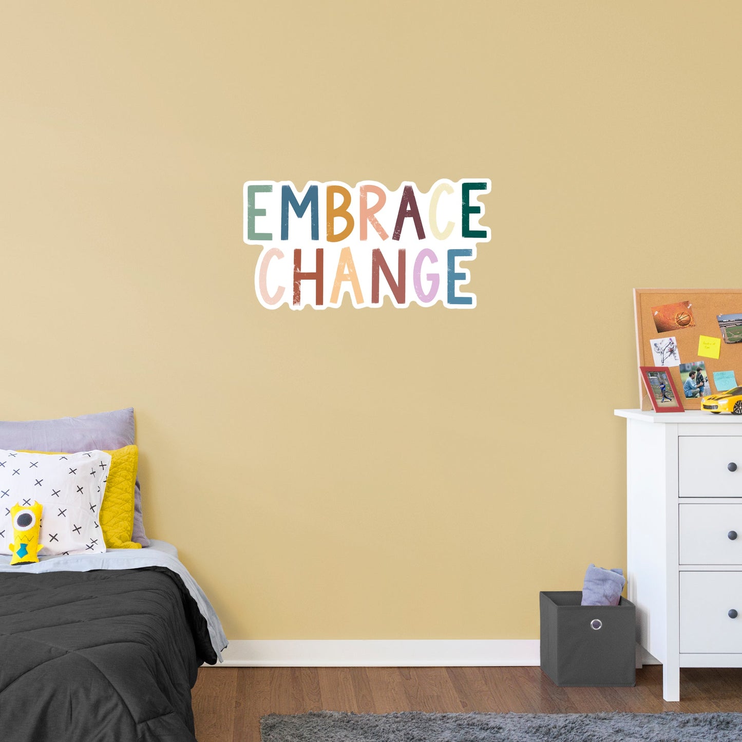 Embrace Change        - Officially Licensed Big Moods Removable     Adhesive Decal