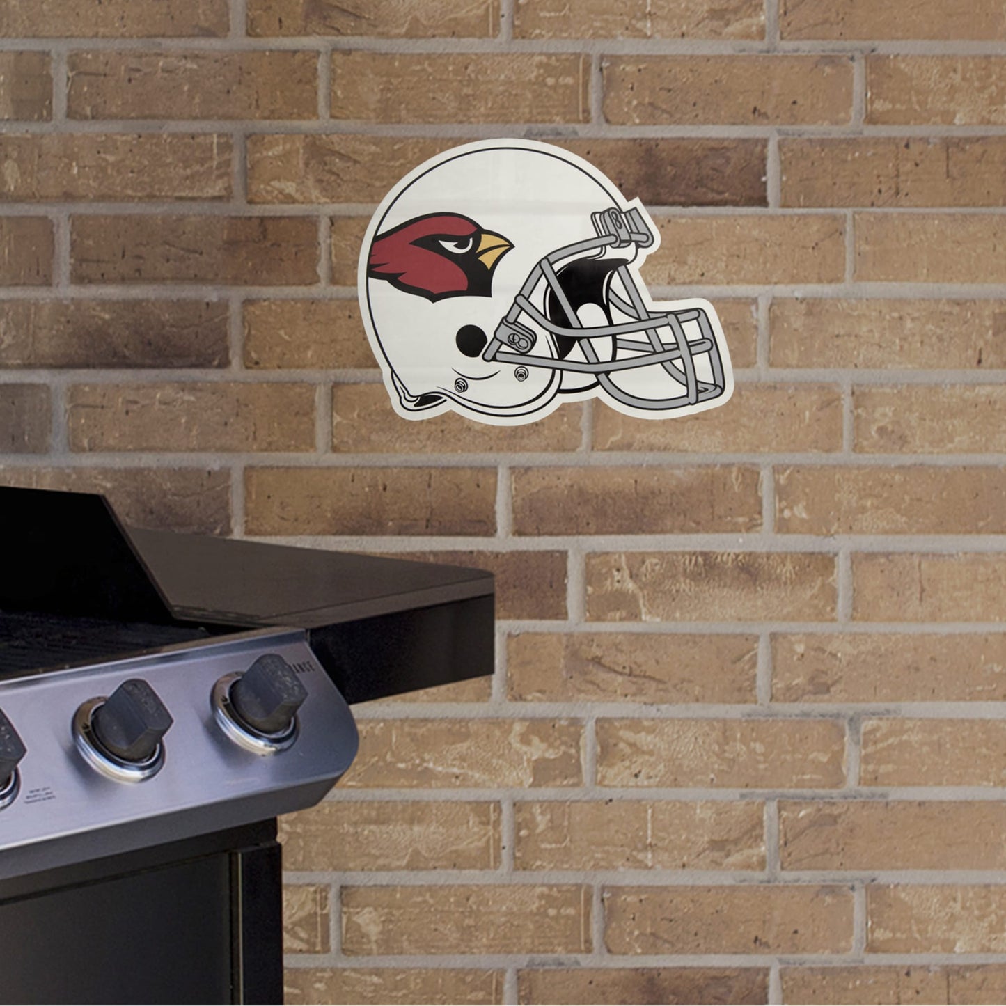 Arizona Cardinals:  Helmet        - Officially Licensed NFL    Outdoor Graphic