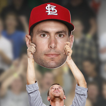 St. Louis Cardinals: Paul Goldschmidt    Foam Core Cutout  - Officially Licensed MLB    Big Head