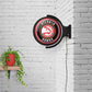 Atlanta Hawks: Original Round Rotating Lighted Wall Sign - The Fan-Brand