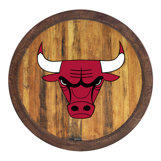 Chicago Bulls: "Faux" Barrel Top Sign - The Fan-Brand