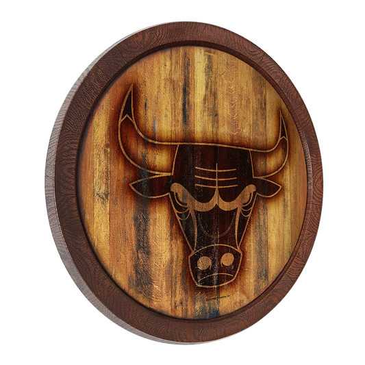 Chicago Bulls: Branded "Faux" Barrel Top Sign - The Fan-Brand