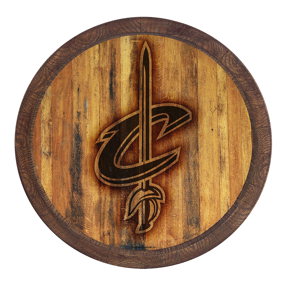 Cleveland Cavaliers: Branded "Faux" Barrel Top Sign - The Fan-Brand
